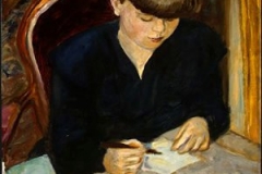 The Letter by Pierre Bonnard