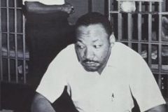 Martin Luther King in jail with Ralph Abernathy 1968