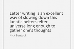 Letter Writing Nick Bantock