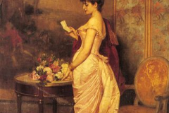 The Reluctant Bride by Auguste Toulmouche (1829-90)